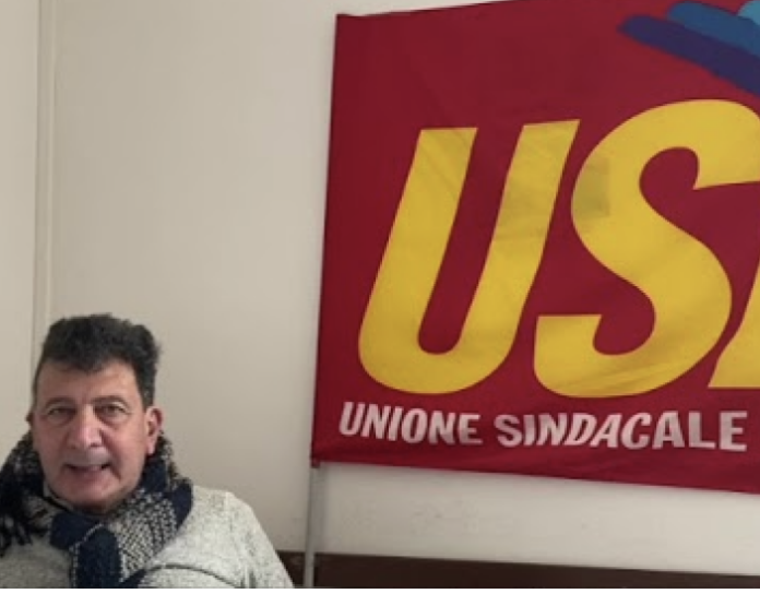 Tpl, le proteste di Massimo D'Angelo (Usb Lavoro Privato)