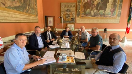 Adunata Alpini 2024, il sindaco Possamai incontra il presidente nazionale Ana