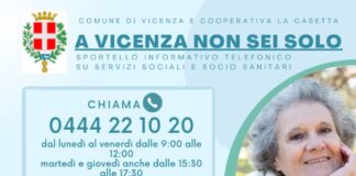 Caldo estivo, è attivo lo sportello A Vicenza non sei solo per anziani e persone in difficoltà