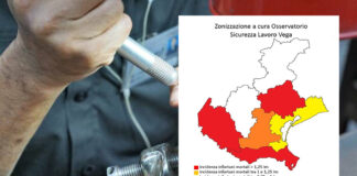 Morti sul lavoro in Veneto: 29 vittime nei primi 4 mesi del 2023. Crescono denunce per infortunio morti sul lavoro veneto