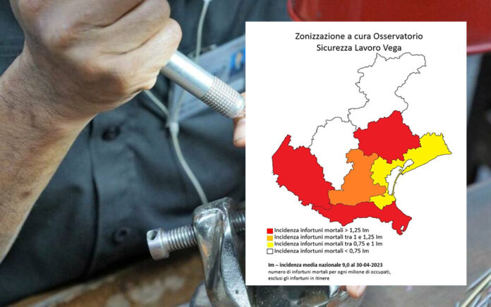 morti sul lavoro veneto