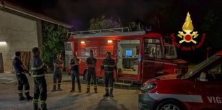 Ritrovato in un campo ad Anconetta uomo disperso a Vicenza, rintracciato con un drone dai vigili del fuoco ritrovato