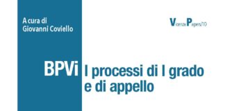 “BPVi. I processi di I grado e di appello”: 2 volumi e 384 pagine su Amazon, sul nostro shop e a breve in libreria BPVi. I processi di I grado e di appello