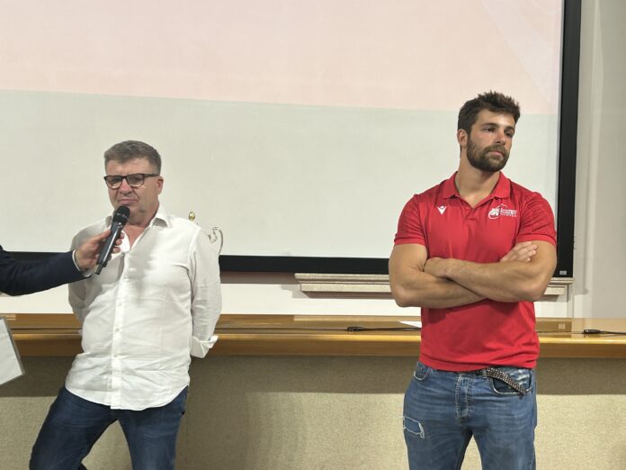 Rangers Rugby Vicenza, allenatore Andrea Cavinato e capitano Ludovico Torregiani