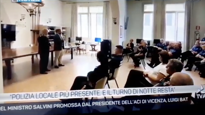 Polizia locale di Vicenza e sindaco Possamai