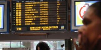 Sciopero treni 23-24 marzo, weekend difficile per chi viaggia: orari e fasce garantite