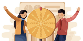 La nostra esistenza è proiettata al successo: il valore del fallimento Successo e insuccesso, una ruota che gira