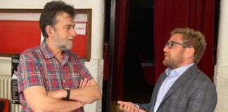 Il sindaco Giacomo Possamai ha incontrato il regista Nanni Moretti Giacomo Possamai e il regista Nanni Moretti