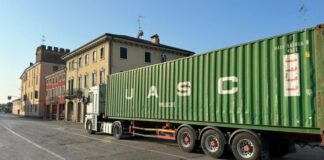 Ponte di Debba, in corso le operazioni di stoccaggio della struttura provvisoria Ponte di Debba, in corso le operazioni di stoccaggio della struttura provvisoria