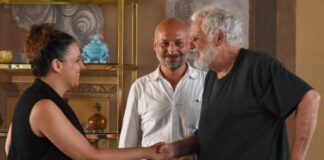 A Vicenza quinte naturali straordinarie per il regista Marco Tullio Giordana Ilaria Fantin con Marco Tullio Giordana