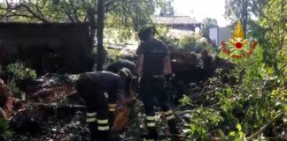Nuova ondata di maltempo, già eseguiti 190 interventi in Veneto dai Vigili del fuoco: oltre 500 richieste di soccorso maltempo Fiesso d’Artico