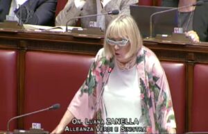 Capogruppo di Alleanza Verdi e Sinistra alla Camera Luana Zanella