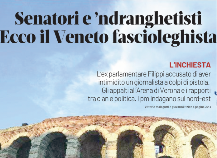 Filippi e sistema criminale in Veneto, Malagutti Tizian su Il Domani