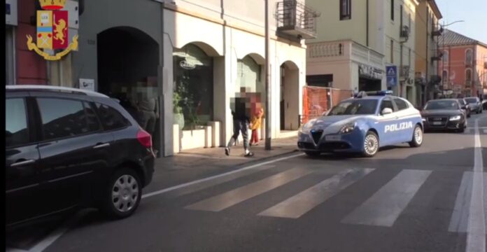 La Polizia di Stato di Vicenza in azione in città