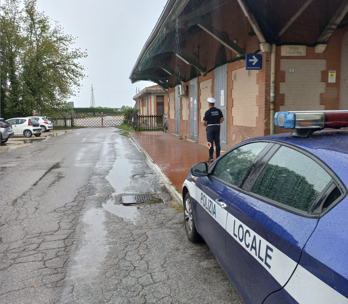 Monticello Conte Otto, Polizia Locale Nordest Vicentino alla stazione di Cavazzale