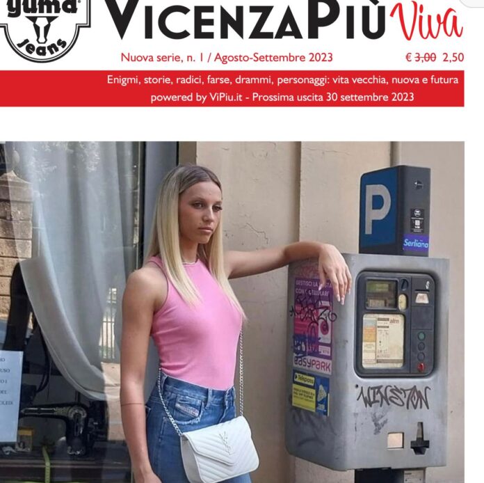 La foto della copertina del primo numero di VicenzaPiù Viva