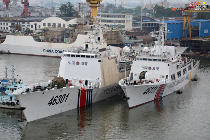 Filippine, Usa e Cina si provocano: immagine di due navi della guardia costiera cinese