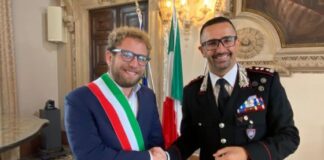 Coespu, il nuovo direttore colonnello Giuseppe De Magistris ricevuto a Palazzo Trissino dal sindaco Possamai