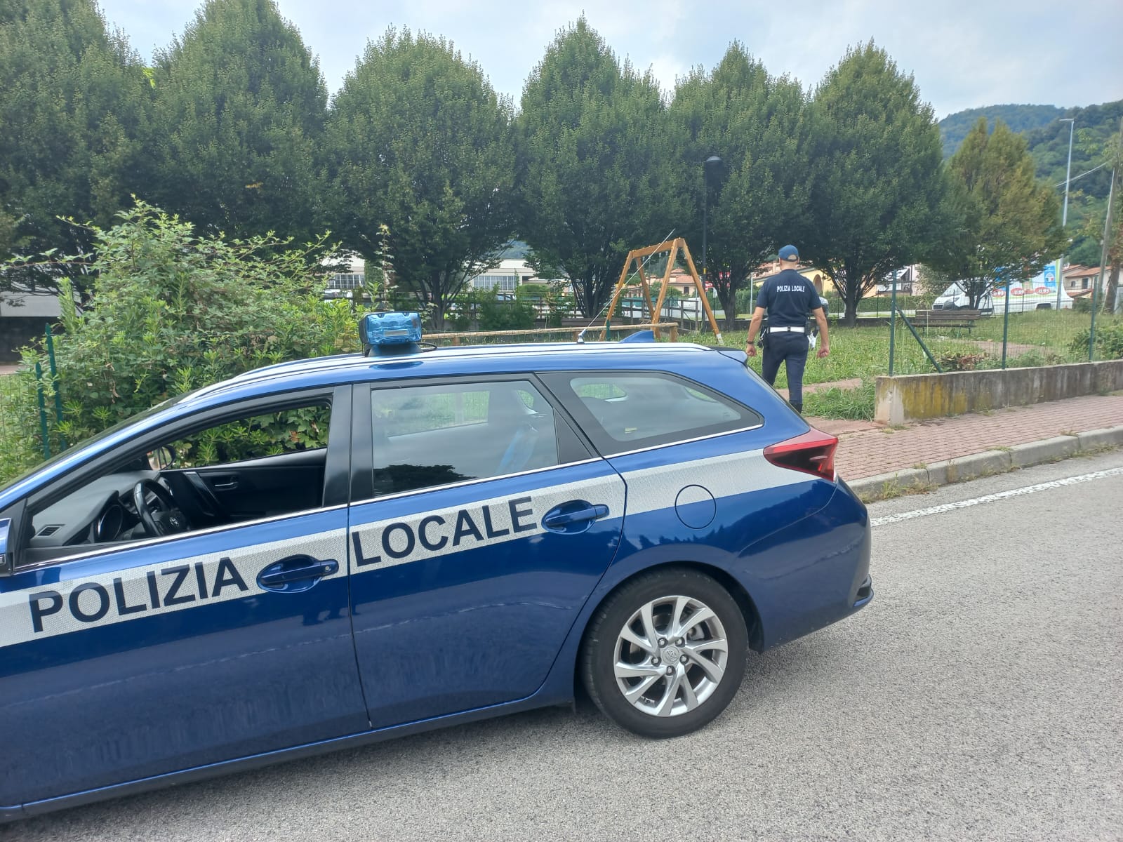 Polizia Locale nordest Vicentino in azione a Torrebelvicino