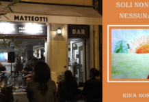 Con “Soli non si va da nessuna parte” di Rina Rossi Vicari proseguono il 28 incontri letterari e culturali al Bar Matteotti a Vicenza "Soli non si va da nessuna parte" di Rina Rossi Vicari, Bar Matteotti a Vicenza