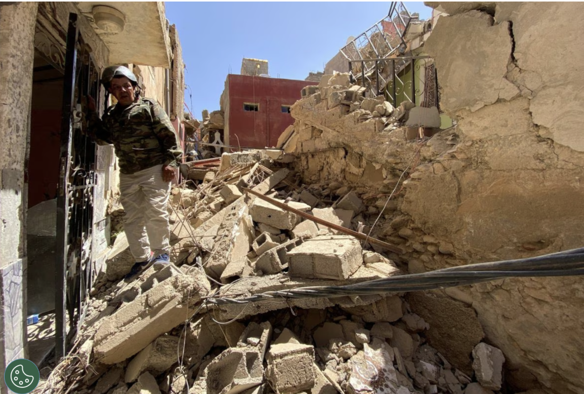 Terremoto in Marocco, foto la Repubblica