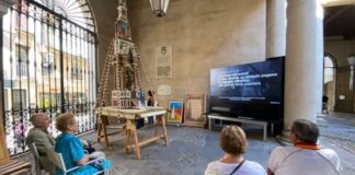 Rimarrà fino al 10 settembre nel cortile di Palazzo Trissino la mostra “ll Giro della Rua”