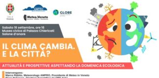Aspettando la domenica ecologica, sabato 16 settembre convegno sul clima e la città