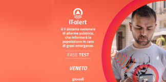 IT-alert, previsto test di allarme in tutto il Veneto: ecco come e cosa fare it-alert
