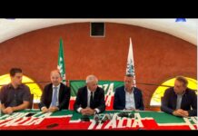 Forza Italia: profumo di regionali venete. Shopping Tosi e Zanettin con Marangon, Malesan, Paganotto, Parise e Danchielli, Rucco è alla finestra. Variati “ignoto”? Forza Italia, presentazione a Camisano: da sx Paganotto, Zanettin, Marangon, Tosi e Malesan