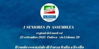 Nel Nord-Est la prima assemblea interregionale dei “Seniores” di Forza Italia seniores forza italia