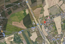 Condotta idrica danneggiata, chiusa Via Biron di Sotto a Vicenza. Intervento Viacqua in corso condotta idrica danneggiata via biron di sotto