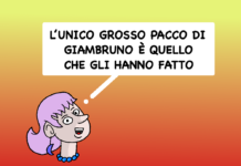 In difesa di Andrea Giambruno, incolpevole “gallo cedrone” e “italiano medio” Giambruno vignetta di Claudio Mellana