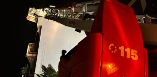 Barbecue in terrazza a Vicenza, domenica sera intervento dei vigili del fuoco al terzo piano di una palazzina