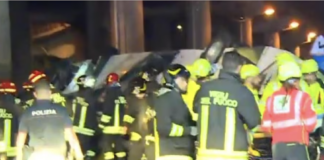 Pullman precipita su ferrovia a Mestre, morti e feriti: interventi di Zaia, Montanariello, Ciambetti, Camani e Possamai Pullman precipita su ferrovia da strada sopraelevata a Mestre