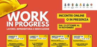 Work in Progress, iniziano il 13 ottobre appuntamenti nel Vicentino e online per parlare di lavoro, imprenditoria e innovazione Work in Progress