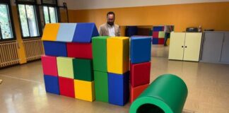 Nuovo materiale per la psicomotricità in 11 scuole dell’infanzia di Vicenza