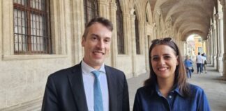 L’assessore alla cultura Ilaria Fantin incontra il direttore del Museo Egizio di Torino, l’arzignanese Christian Moro Ilaria Fantin (a destra) e Christian Moro