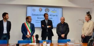Aci Vicenza, Marco Salmaso di Bertesinella vince un monopattino elettrico. Visita del sindaco Possamai e assessore Spiller
