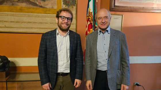 Giacomo Possamai con Ivan Fisher
