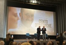 “Cento domeniche” di Antonio Albanese: un uomo rovinato dalle banche fallite. Film stupendo, evento “macchiato” da inchini di Possamai e Ugone Cento domeniche di Antonio Albanese, l'artista a Vicenza con Gian Antonio Stella