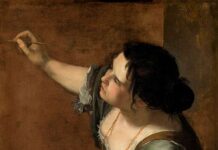Artemisia Gentileschi: la fenice seicentesca trasforma la sua vita distrutta dall’ignobile violenza subita ed emerge come donna e come pittrice Artemisia Gentileschi, autoritratto come allegoria della pittura