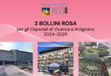 Ospedale di Vicenza e Arzignano, tre bollini rosa dall’Osservatorio nazionale sulla salute della donna e di genere