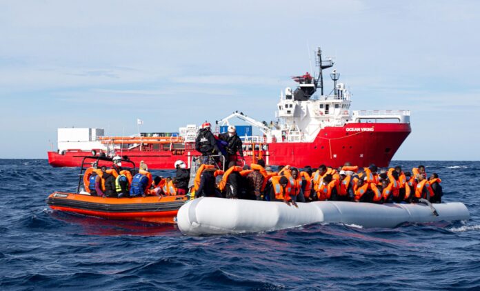 ONG, la nave Ocean Viking