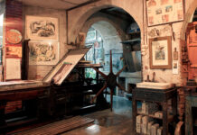 Stamperia d’arte Busato: generazioni di artisti senza tempo Particolare all'interno della stamperia credits @Telegrafici