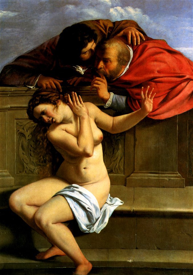 Artemisia Gentileschi, Susanna e i vecchioni