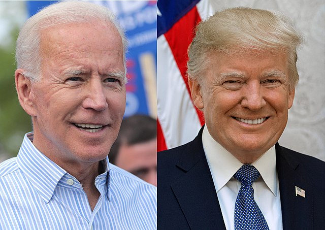 Joe Biden vs Donald Trump