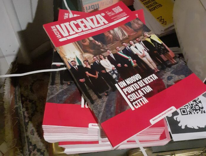 La città di Vicenza La rivista di Rucco distribuita a Porto Burci