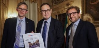 GdV a “servizio” dei 17 mila americani di Vicenza con un inserto in inglese. Progetto presentato a palazzo Trissino con Possamai GdV