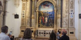 “Il Battesimo di Cristo” del Bellini, arriva Vittorio Sgarbi per lanciare le iniziative di promozione dell’opera conservata a Vicenza Battesimo di Cristo del Bellini