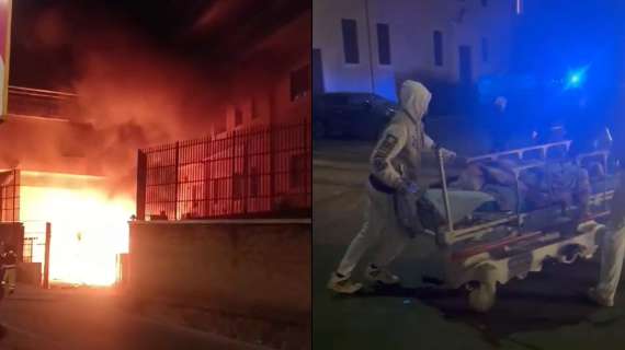 Ospedale di Tivoli, incendio